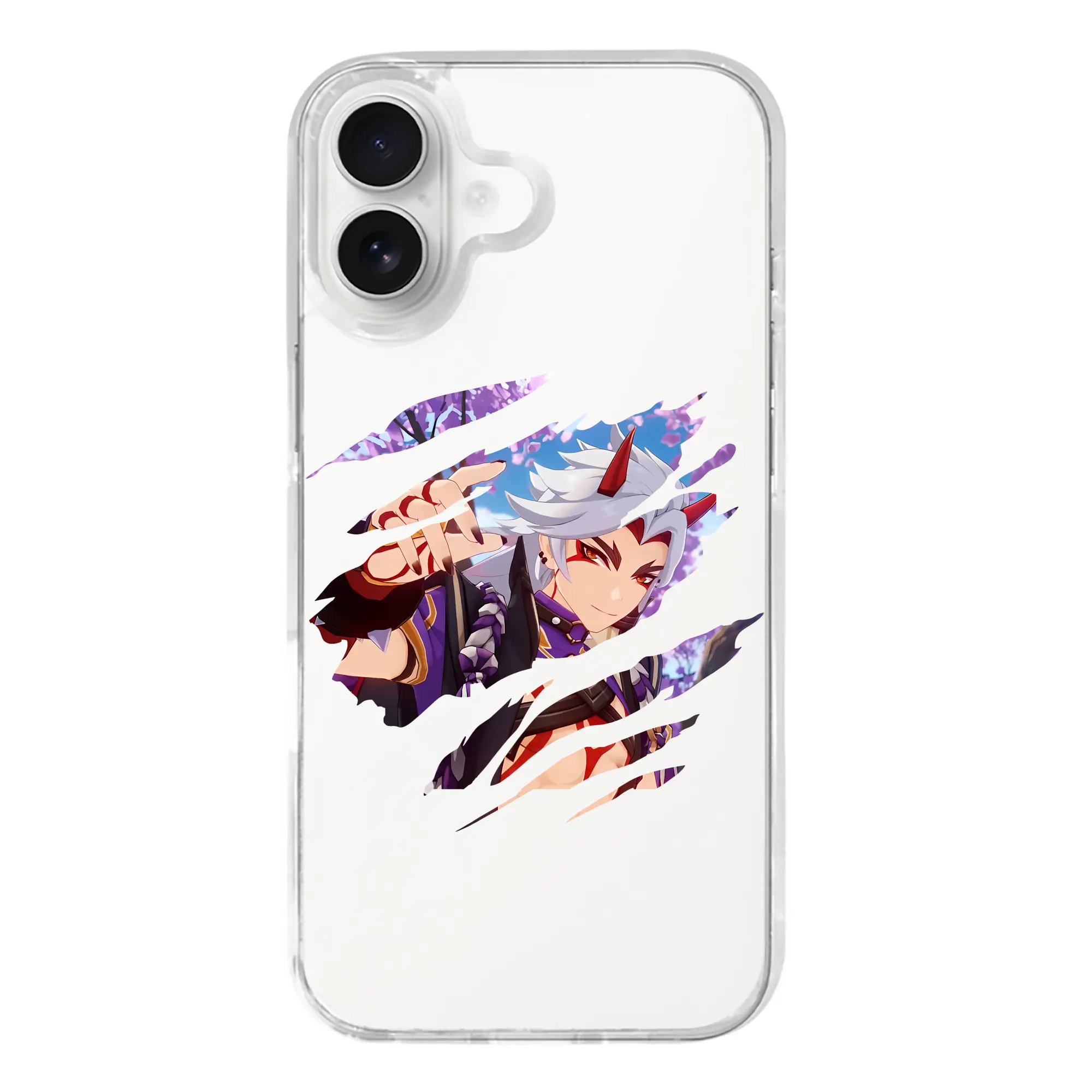 原 神 グッズ 荒瀧 一 斗 - iPhone 17シリーズ 透明スマホケース – 薄型・耐衝撃・精密フィット保護カバー